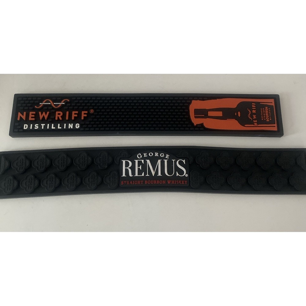 New Riff Distilling  Remus Bar Mats Kentucky Straight Bourbon Whiskey Rubber